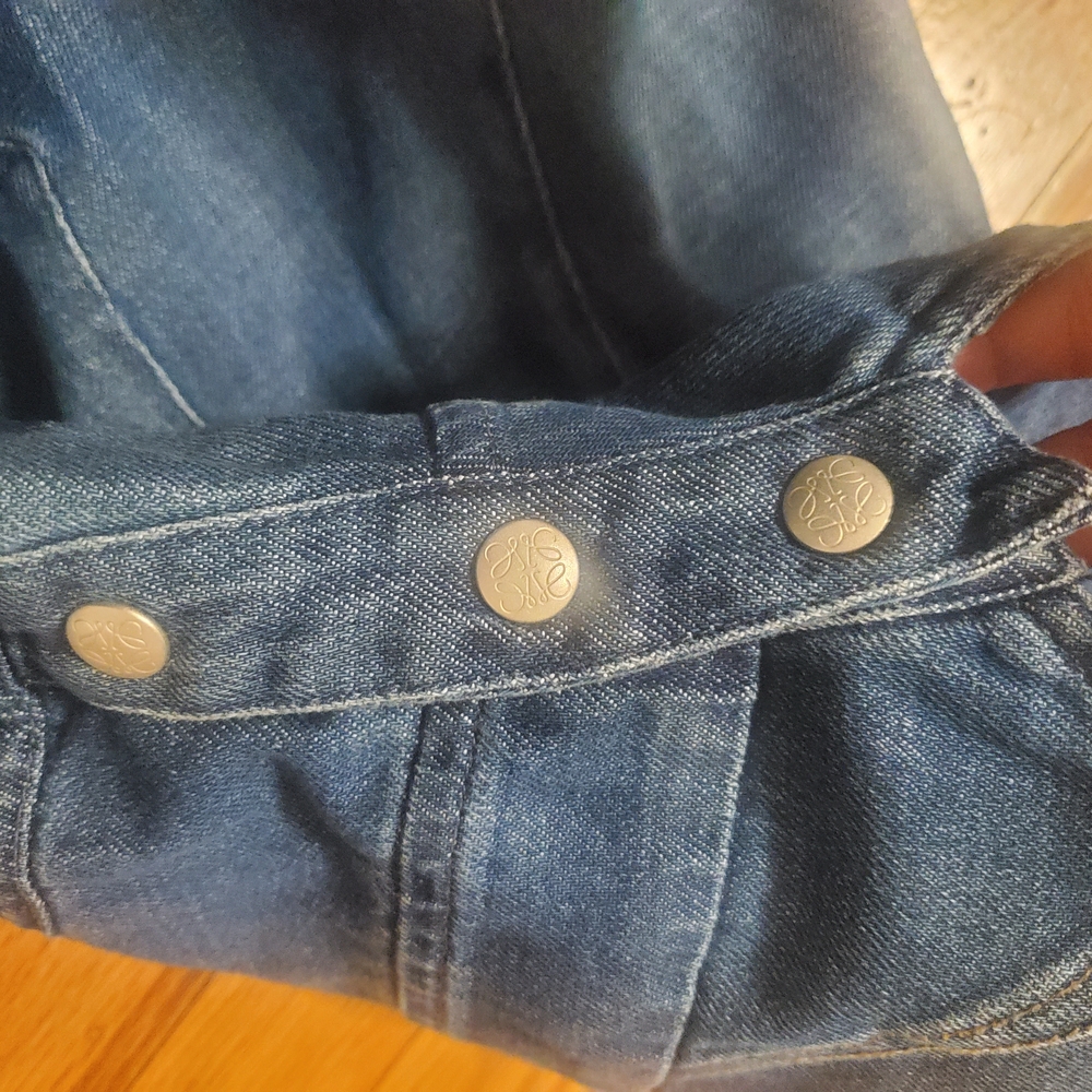 Loewe Jeans Dress Womens Sz 38 Italy Cotton Sz 4 USA. - Picture 3 of 16